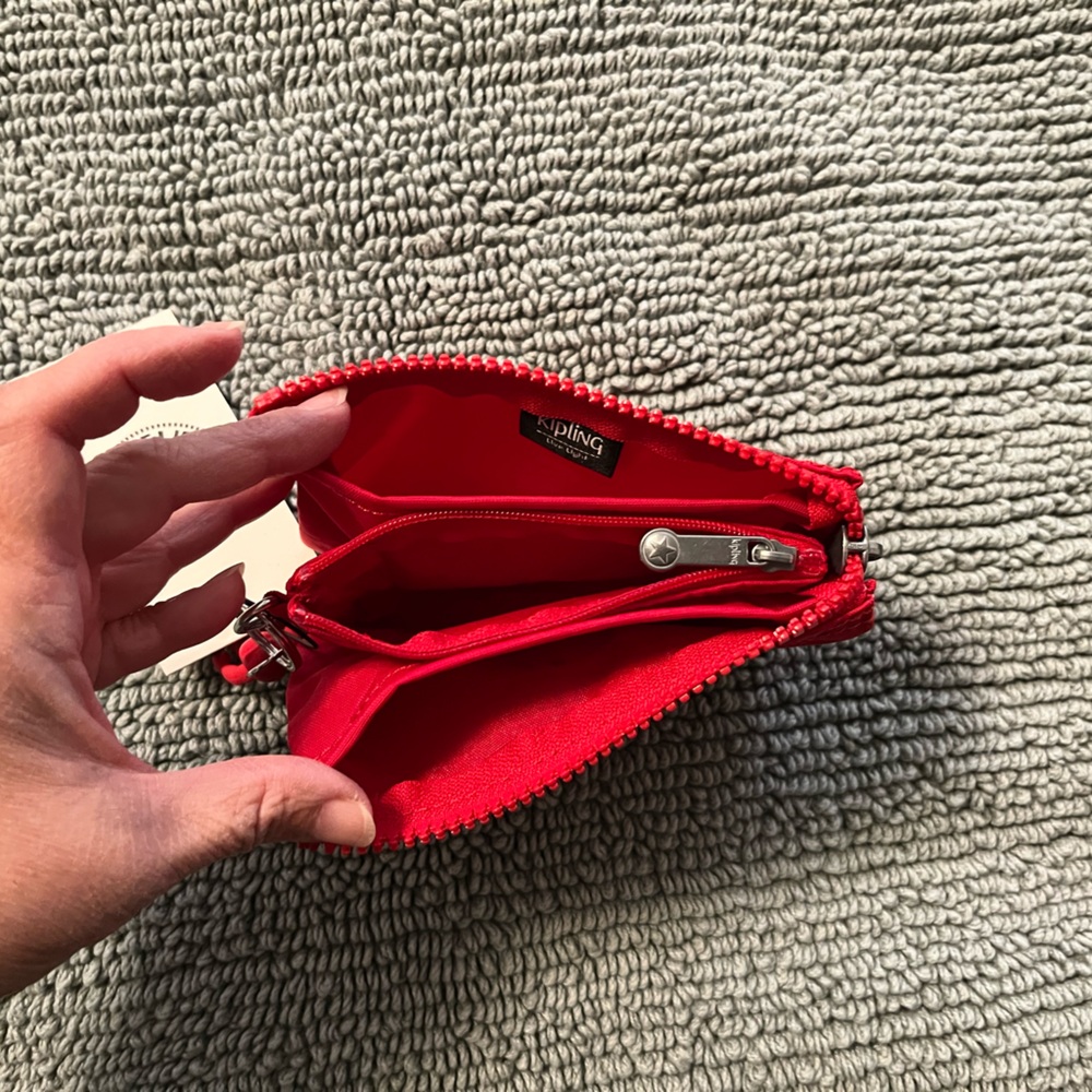 Kipling Creativity Small Red Mini Pouch - NWT
Color: Red Rouge - Picture 4 of 4